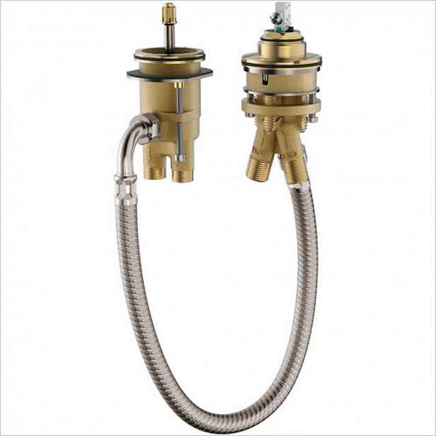 Hansgrohe - Základní těleso 2-otvorové baterie na okraj vany 13159180