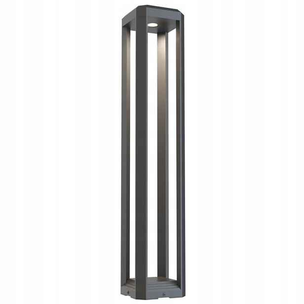 Maytoni Led zahradní sloupek Royal Mile 13W Šedý IP65 3000K