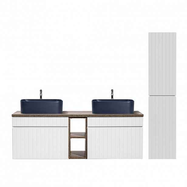 Petits-meubles KOUPELNOVÝ NÁBYTEK 140cm Zelie 2er-Set Bílá
