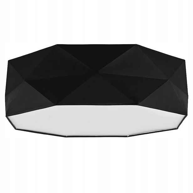 Stropní svítidlo stropní svítidlo černá látka 52 cm do ložnice obývacího pokoje TK-Lighting