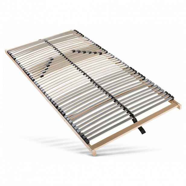Sleepneo LAMELOVÝ rošt – 90x200 cm, 7 zón, 42 lamel, bukové dřevo
