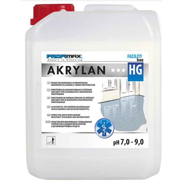 Profimax, Profibasic PROFIMAX Akrylan High Gloss - polymerový lesk odolný dezinfekcím 5 L