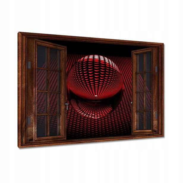 Obrazy 120x80 Červená koule Disco