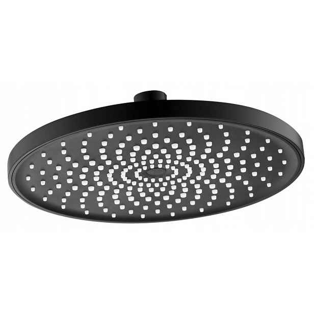 Hlavová sprcha, průměr 220, ABS/černá mat (SK852B) /sm/