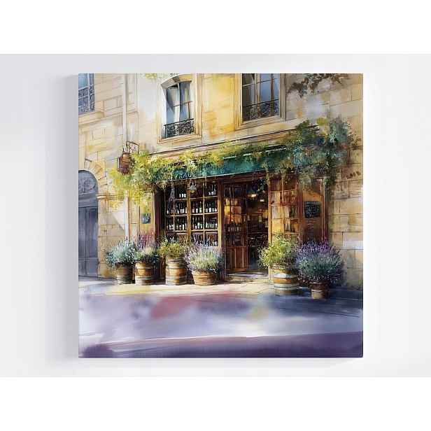 Obraz Na Plátně Canvas Vinárna Obchod Levandule Francouzský Styl 50x50