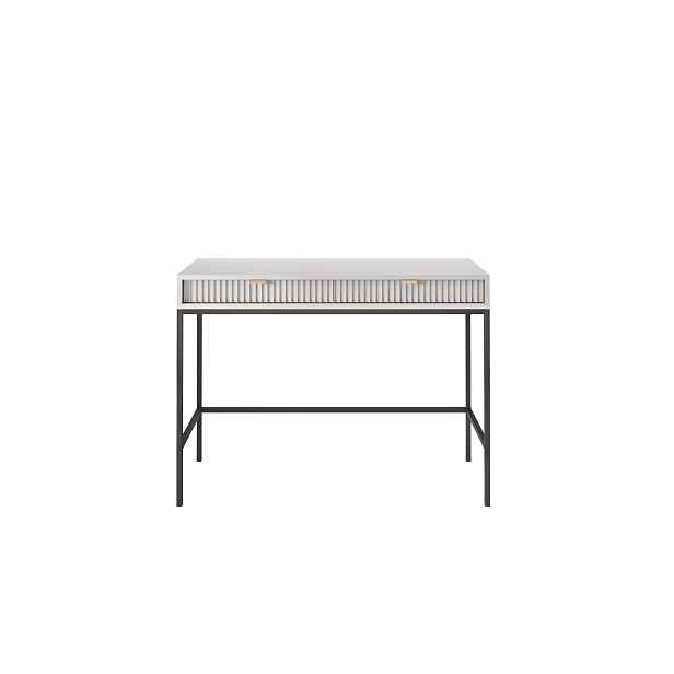 Piaski Toaletní stolek Nova 104 cm šedý/černý