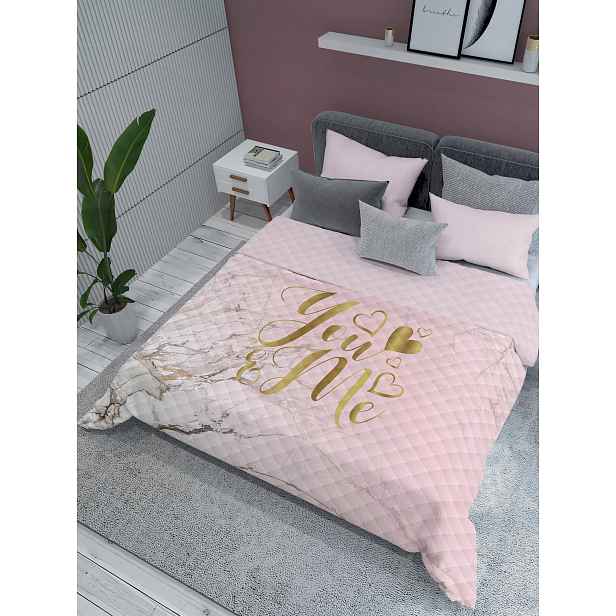 Detexpol Přehoz na postel Mramor You and Me Polyester, 220/240 (DL-566358)