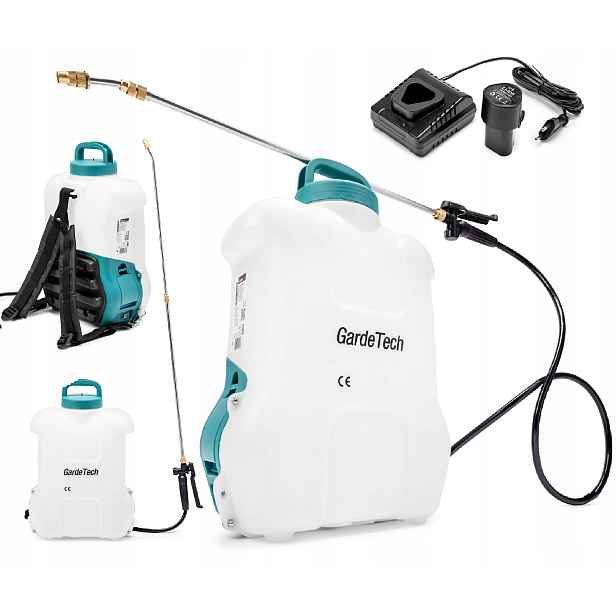 Elektrický Akumulátorový Postřikovač GardeTech 10L 11810G