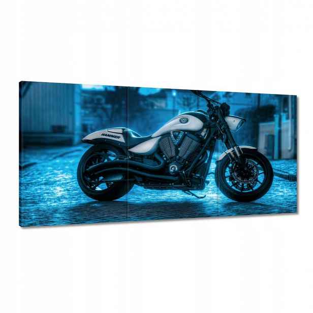 Obrazy 180x90 Hammer v tyrkysovém motoru