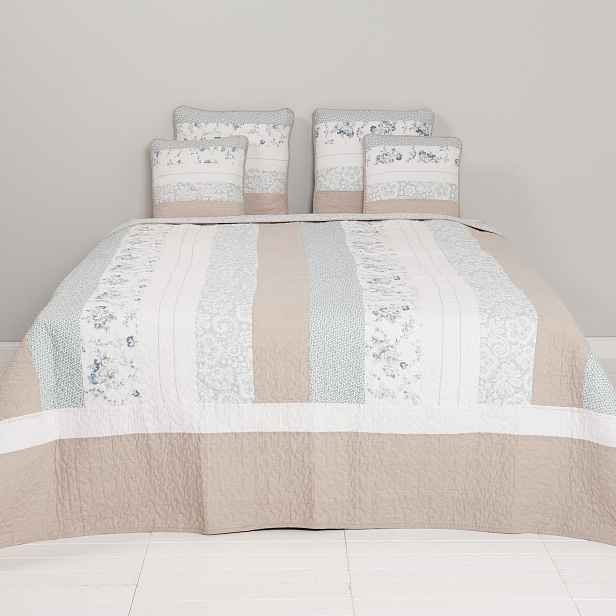 Přehoz na dvoulůžkové postele Quilt 139 - 180*260 cm Clayre & Eef