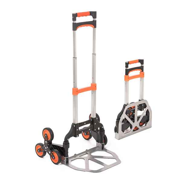 Rudl skládací schodišťový G21 50/80 kg černá/oranžová
