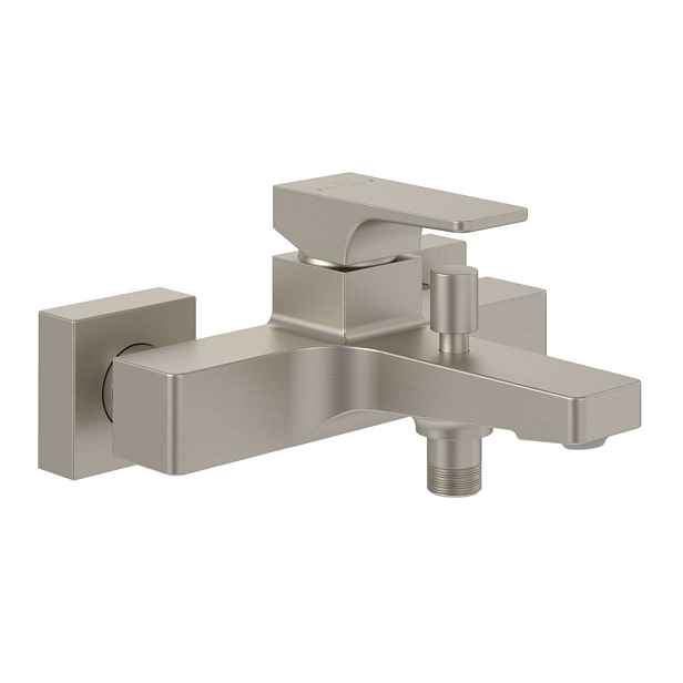 Villeroy & Boch Architectura Square - Vanová baterie, matný kartáčovaný nikl TVT12500100064