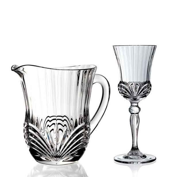džbán 590ml+sklen. 360ml, 6ks, RCR AUREA, DB