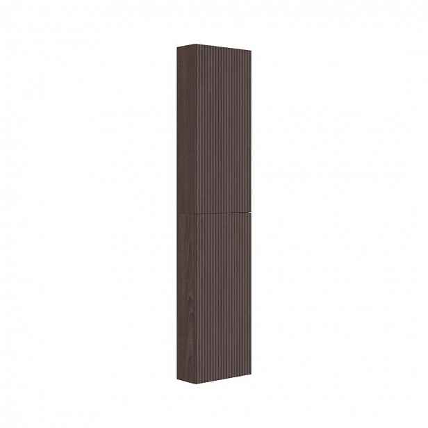 Jika Cubito Style - Vysoká skříňka 35x162x24 cm, 2 dvířka, L/P, tmavý ořech H43J4422303561