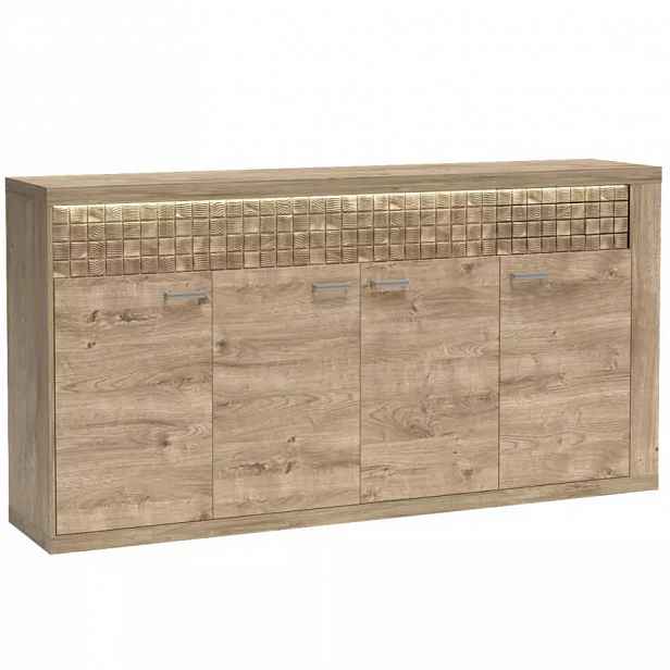Komoda Natural 191,5 cm, dub ribbeck
