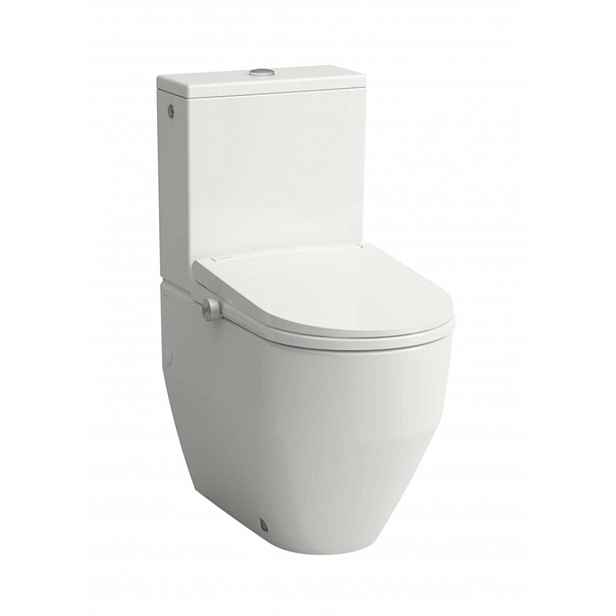 Laufen Cleanet Pro Lite - Stojící elektronický bidet s keramikou, vario odpad, Rimless, SoftClose, bílá H615890000S002
