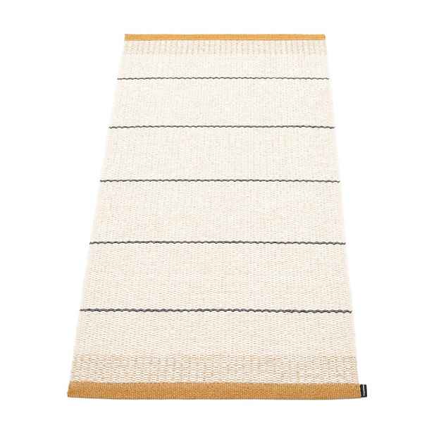 Okrově žluto-krémový vnitřní a venkovní koberec 60x125 cm Belle Ochre – Pappelina