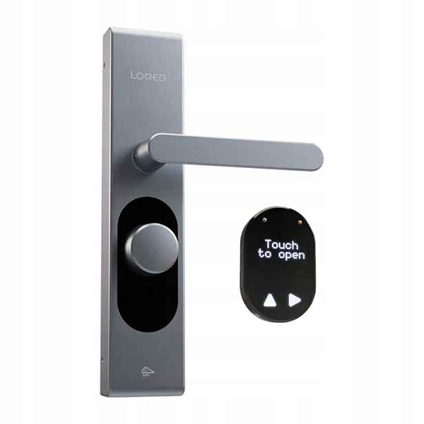Shelley Loqed Zámek Na Dveře Touch Wifi Smart Lock Bezpečný Stříbrný