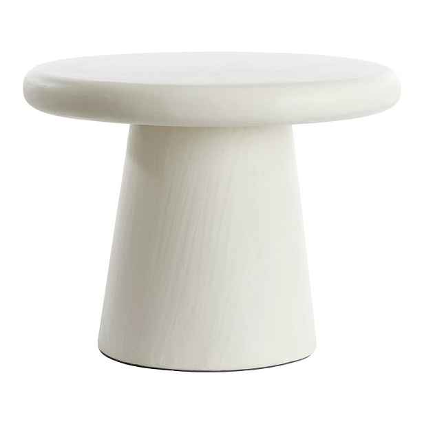 Bílý kulatý konferenční stolek ø 60 cm Kulona – Light & Living