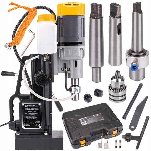 Magnetická Vrtačka S Závitníkem 2100W 50MM MT3 MT2