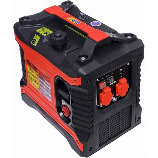Invertorový generátor Kraft&dele 2500 W 230 V 2000 W jmenovitý