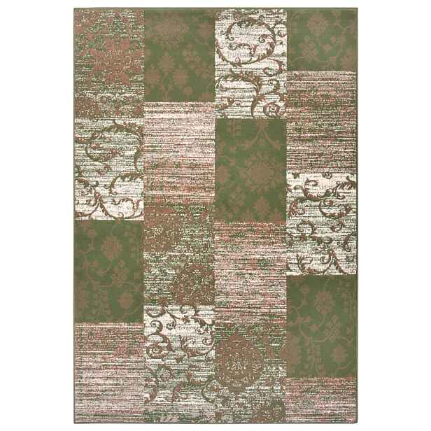 Kusový koberec Gloria 105521 Green Creme, 120x170, zelená, chodba / předsíň, Hanse Home