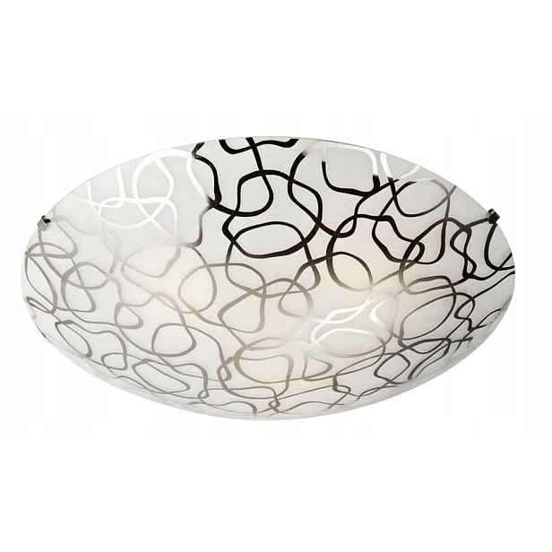 Stropní Svítidlo 40 cm Stropní Svítidlo Galeo 1X60W E27 Skleněné stínítko Zrcadlo Zrcadlové