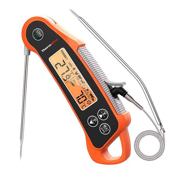 Teploměr na potraviny ThermoPro TP-710 se 2 sondami
