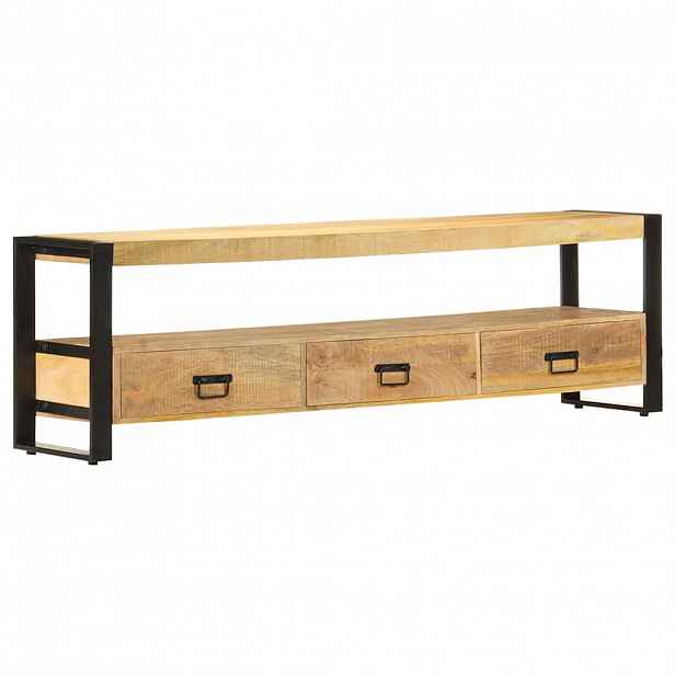 vidaXL TV stolek 150 x 30 x 45 cm masivní mangovníkové dřevo