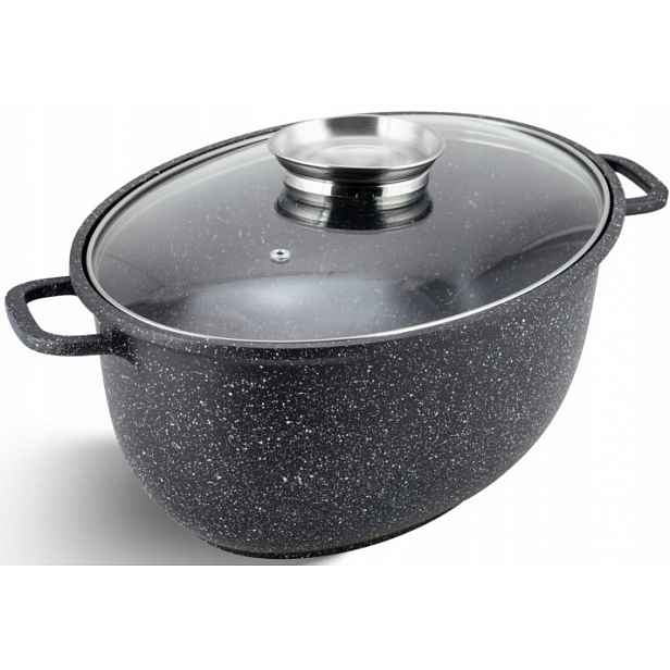 Zapékací Mísa pánev s víkem Aroma Knob 8L na zapékání Edenberg