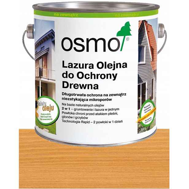 Osmo Olejová lazura Azurový olej na dřevo 702 Modřín 2,5L
