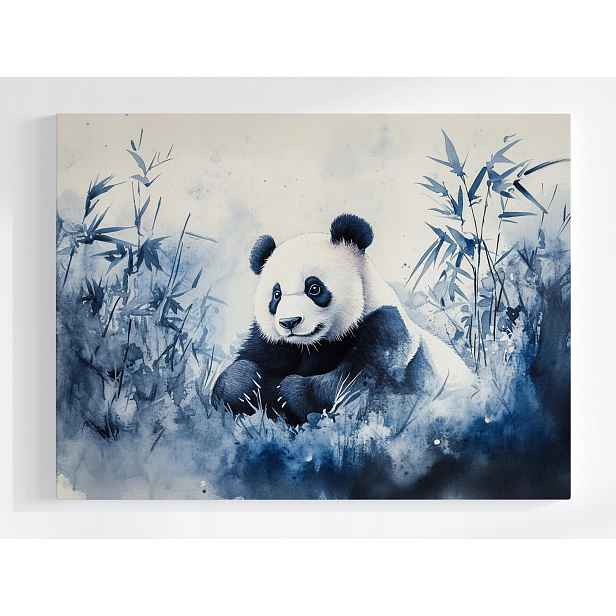 Plakát Grafika Zvíře Medvěd Medvídek Panda Bambus 100x75