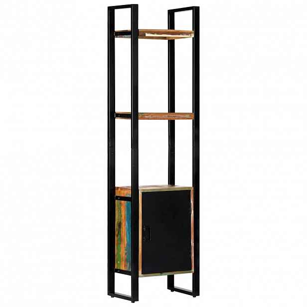 vidaXL Police na knihy 45 x 30 x 171 cm masivní recyklované dřevo