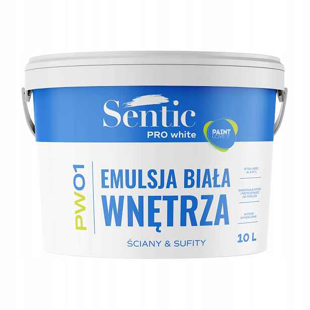 Dragon Sentic Barva Premium 10L Bílá