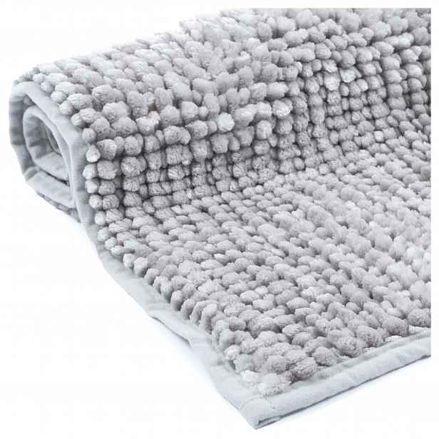 Koupelnová předložka Shaggy Chenille 60x90 cm Glamour Protiskluzová pro praní