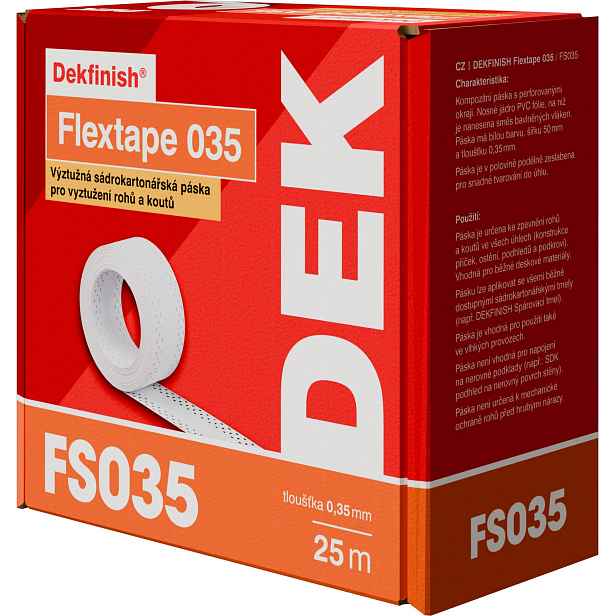 Páska výztužná DEKFINISH Flextape 035 50 mm × 25 m