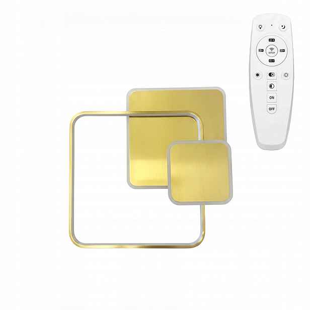 Toolight Lampa APP1714-C Zlatá Broušená