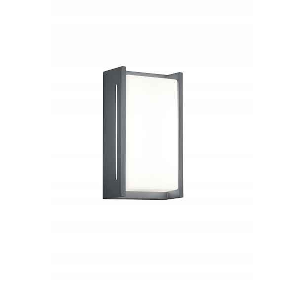Fasádní nástěnná lampa Indus antracit Led IP54 Trio