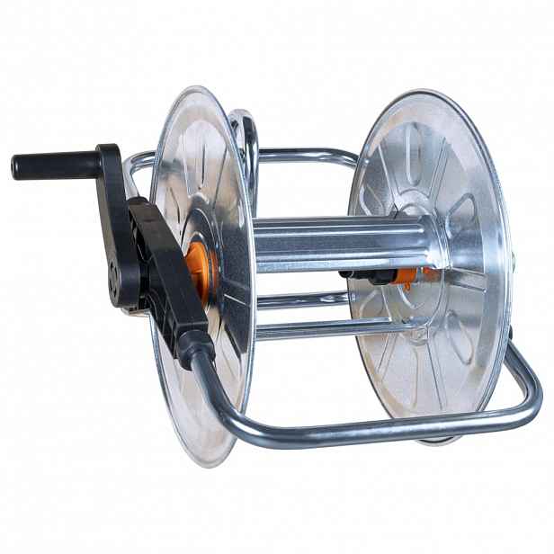 vidaXL Nástěnný hadicový naviják pro 50 m 1/2" nebo 35 m 3/4" ocel