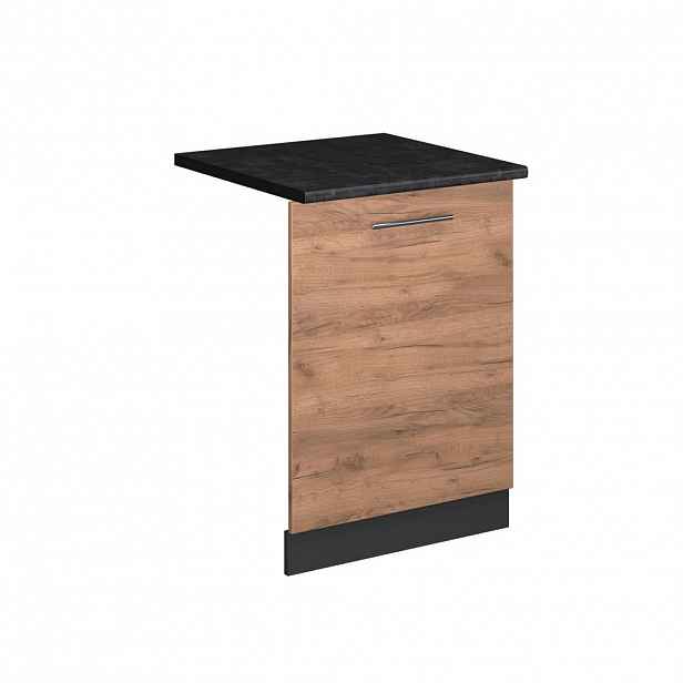 Vicco ČELNÍ PANEL MYČKY Fame-Line Zlatý mocný dub 60 cm , PD Antracit