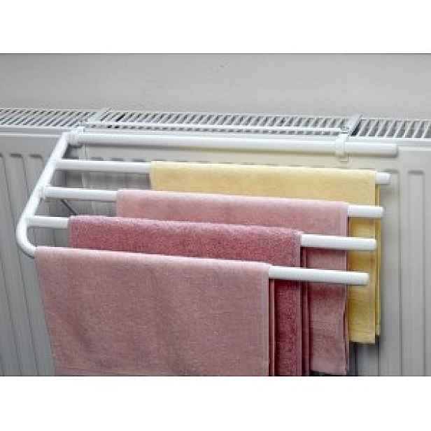 České sušáky Sušák na klasický radiátor D450/R155 50 cm pro 4 ručníky
