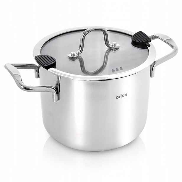 Hrnec Orion Venice s víkem z nerezové oceli 18 cm 3,5L Premium