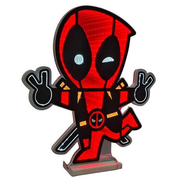 Marvel Led nekonečné světlo Deadpool 40cm