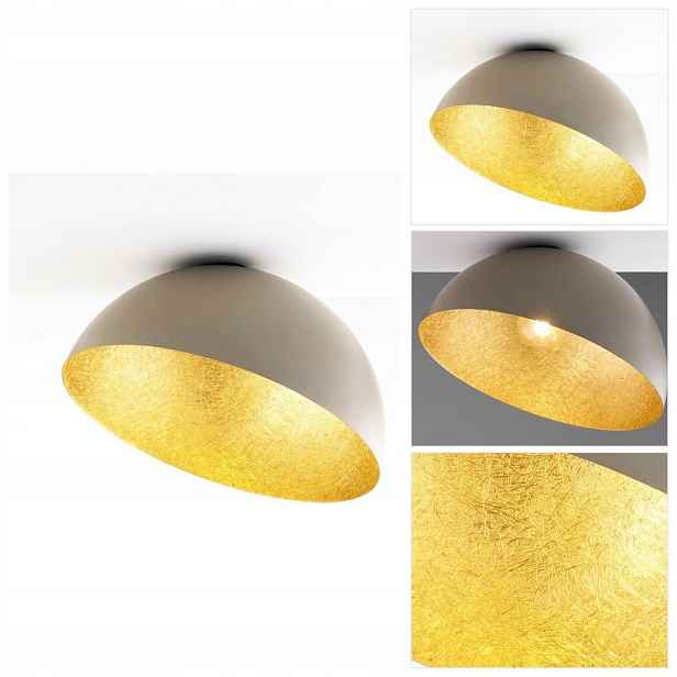 Stropní Svítidlo žlutý zlatý Sfera 50 moderní nad jídelní stůl Sigma Lighting