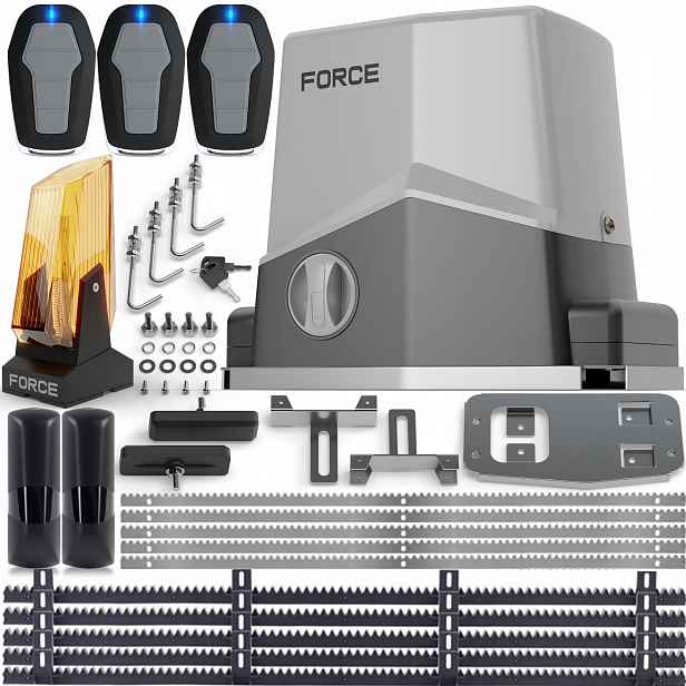 Force Tytan SL600 Pohon Pro Posuvné Brány do 600 kg, Led Lampa,