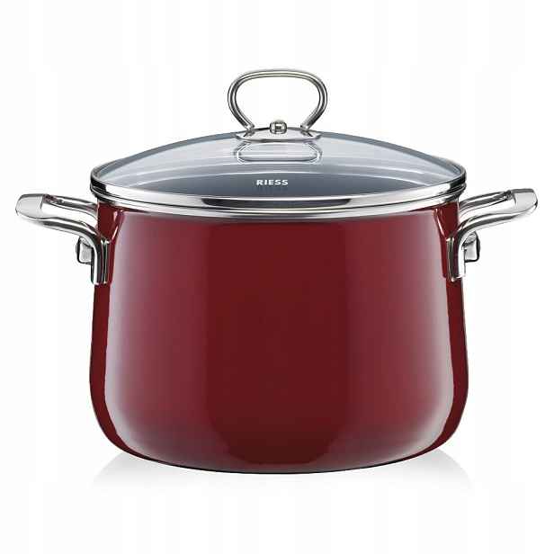 Hrnec hrnec Riess Nouvelle Rosso 24 cm indukce