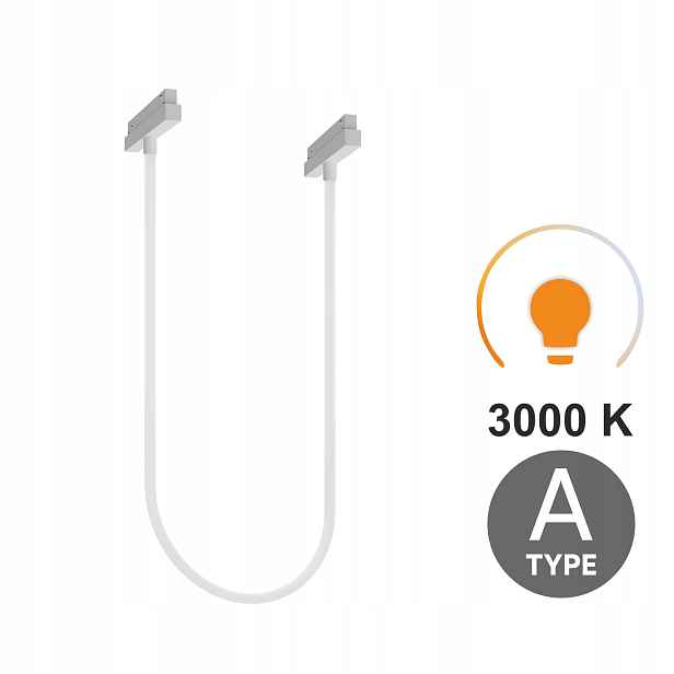 Lampa Tuba 2M 32W RG2 Typ A pro kolejnice Smart Track 3000K Bílá