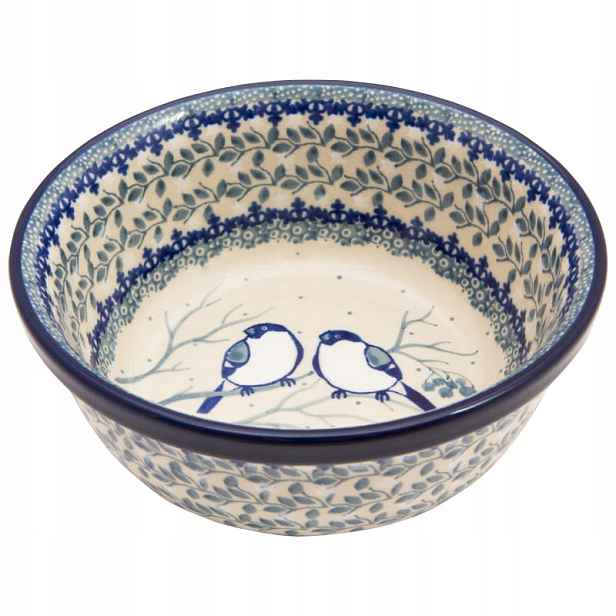 Miska na müsli polévku 16 cm Umělecká keramika Bolesławiec U4830 Gile