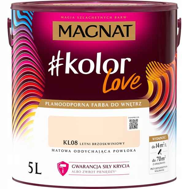 Magnat Barva #kolorlove 5L KL08 Letní Broskvová