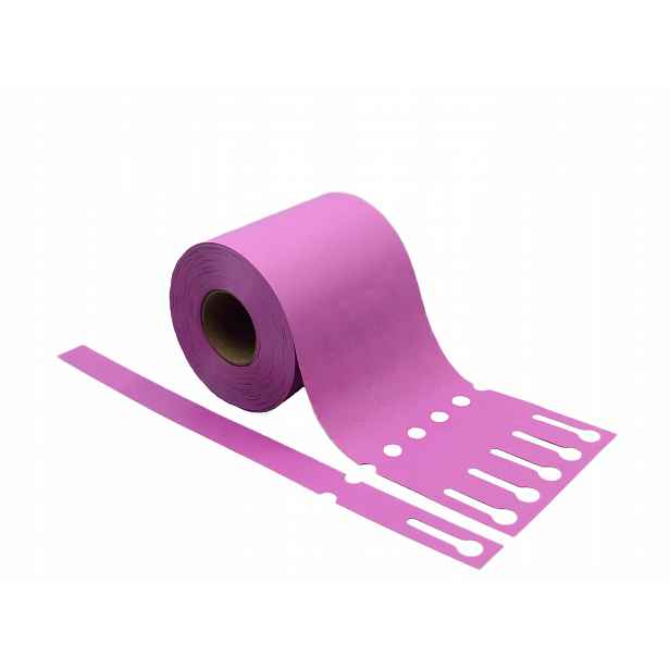 Smyčkové zahradnické/sadové etikety Fialové 300x20 mm (20x300)(60-155)